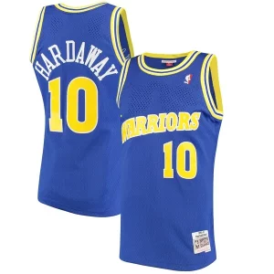 Tim Hardaway Golden State Warriors 1990/91 Hardwood Classics Swingman Haut de gamme Jersey Royal