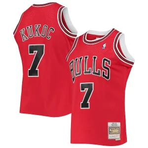 Toni Notable Kukoc Chicago Bulls 1997/98 Hardwood Classics Swingman Jersey Red