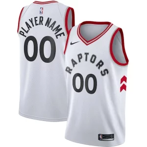 Toronto Raptors Nike Personalisable 2020/21 Swingman Custom Jersey Association Edition White