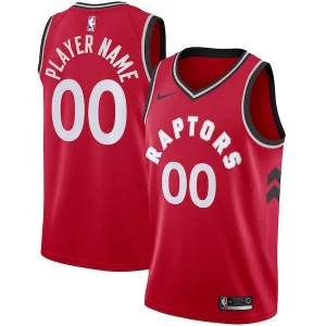 Toronto Raptors Nike 2020/21 Swingman Custom Jersey Gracieux Icon Edition Red
