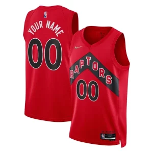 Toronto Raptors Nike Commémoratif 2021/22 Diamond Swingman Custom Jersey Icon Edition Red