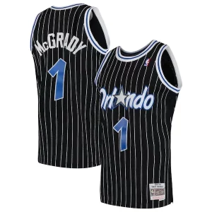 Tracy McGrady Orlando Magic Hardwood Classics Swingman Jersey Tendance Black/Blue
