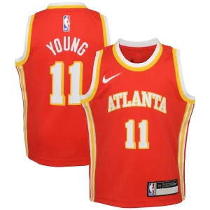 Trae Young Sophistiqué Atlanta Hawks Nike Preschool Swingman Player Jersey Icon Edition Red