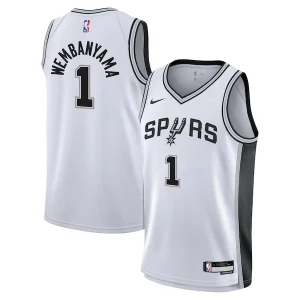 Victor Wembanyama San Antonio Spurs Nike Youth Swingman Jersey Association Edition Admirable White