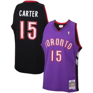Vince Carter Toronto Raptors 1999/00 Hardwood Classics Swingman Jersey Exquisite Purple/White