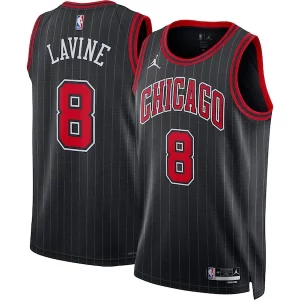 Zach LaVine Chicago Bulls Jordan Brand Unisex Swingman Jersey Statement Edition Black Tendance