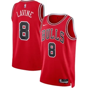 Zach LaVine Chicago Bulls Nike Unisex Exquisite Swingman Jersey Icon Edition Red/White