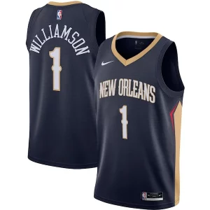 Zion Williamson New Orleans Pelicans Nike Swingman Jersey Navy Icon Superbe Edition
